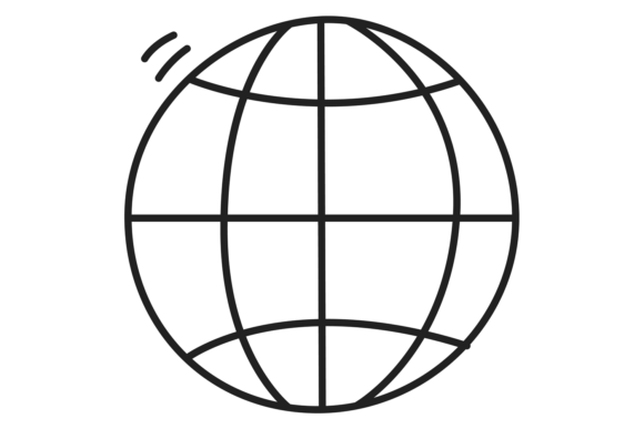 Black and White Globe Art: Capturing Motion and Wonder