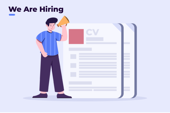 We Are Hiring Flat Illustration: A Vibrant Visual Solution
